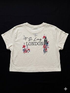 Love and Lazy Days - So Long London Floral Graphic Tee - Taylor Swift